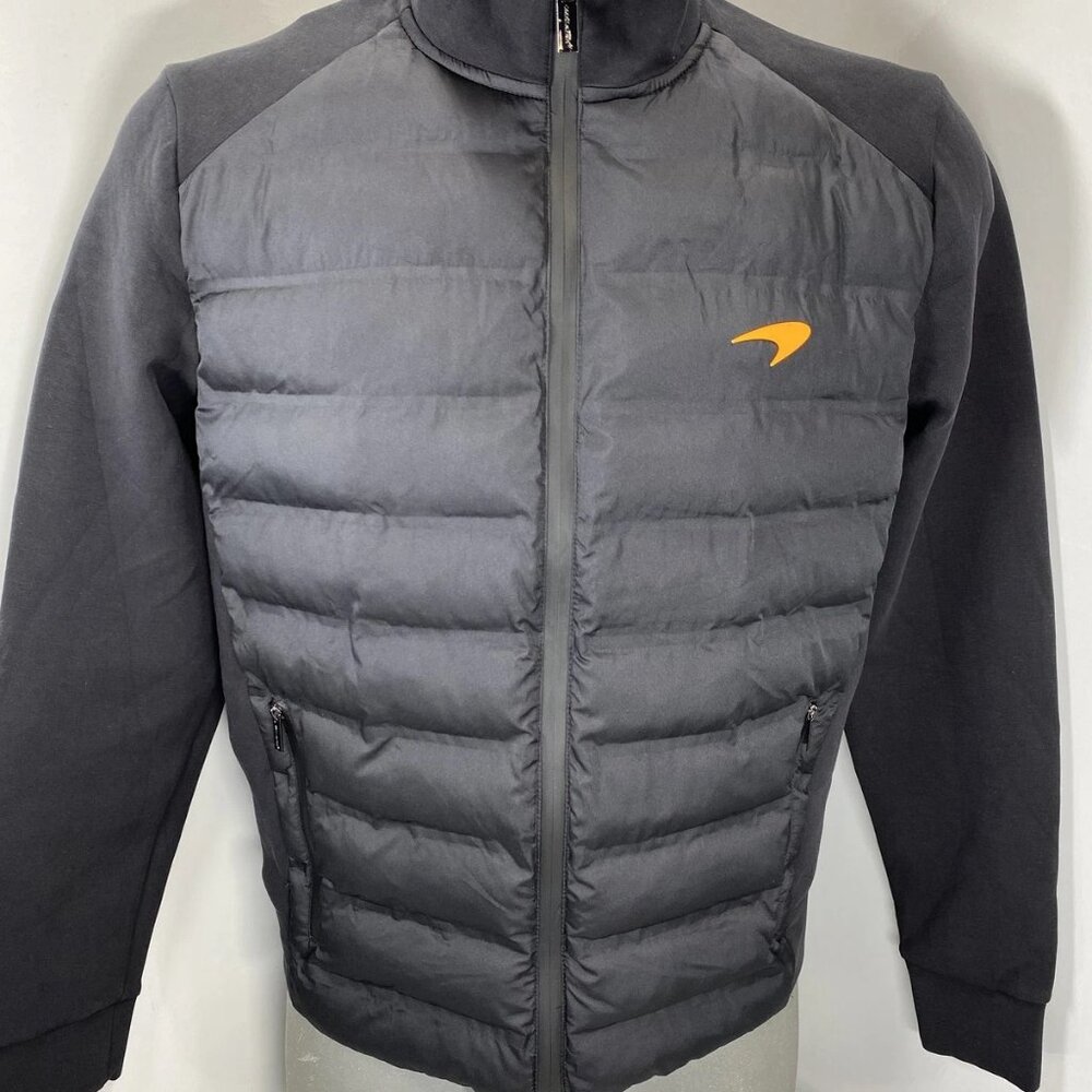 Reiss x McLaren Black Puffer Jacket